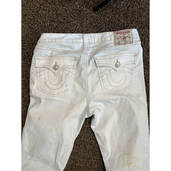 True Religion Becca Mid Rise Bootcut jeans, customized, embroidered, painted, 31 - Picture 16 of 16